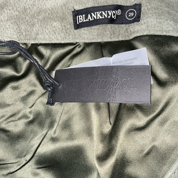 Blank NYC Mud Pie 100% Leather Mini Skirt SZ29 - Picture 4 of 6